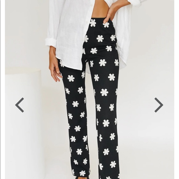 VRG GRL Teach Peace Pants / black size xs - Picture 6 of 6